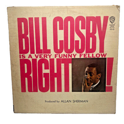 BILL COSBY IS A VERY FUNNY FELLOW RIGHT W-1518 LP VINYL RECORD