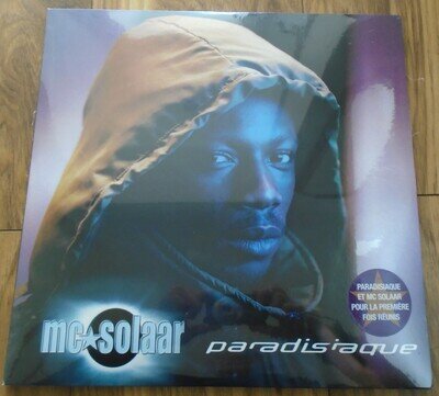 M C SOLAAR: PARADISIAQUE NEW/SEALED HIP HOP FRENCH REISSUE