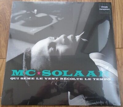 M C SOLAAR: QUI SEME LA VENT --- NEW/SEALED HIP HOP FRENCH REISSUE
