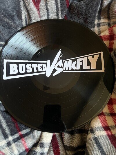 Busted Vs McFly Decorative Record