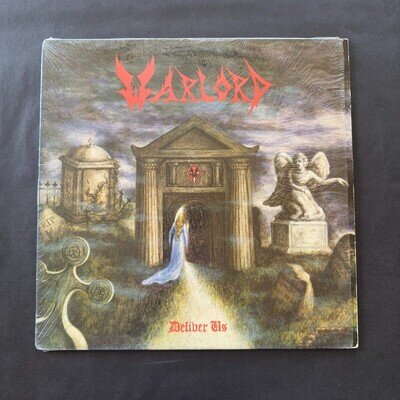 1983 WARLORD DELIVER US METAL BLADE LP VINYL MBR 1005 IN SHRINK 1ST PRESSING NM