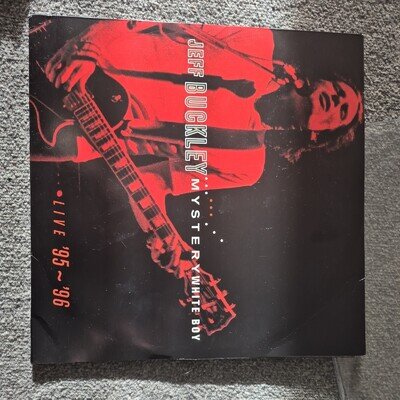 Jeff Buckley Mystery White Boy 2LP Live 95 96 Columbia 2000 USA Original
