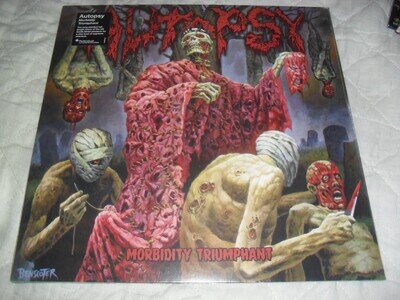 AUTOPSY -MORBIDITY TIUMPHANT- AMAZING FIRST PRESS LP VINYL PEACEVILLE 2022 NEW