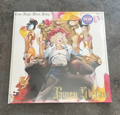 Gwen Stefani - Love Angel Music Baby Pink White Swirl Vinyl Urban Outfitters UO