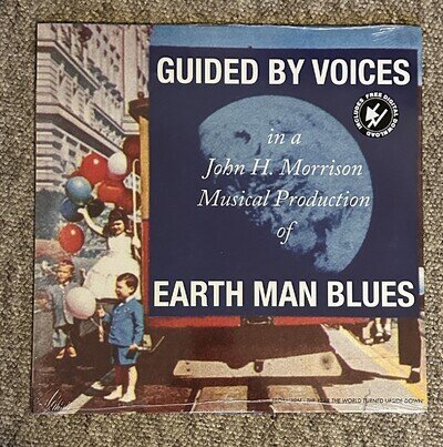 Guided By Voices Earth Man Blues 2021 Vinyl LP SEALED Robert Pollard GBV Stereo