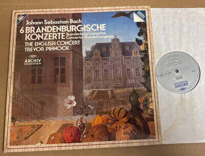 2742 003 Bach 6 Brandenburge Concertos Trevor Pinnock The English Concert