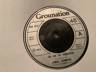 Linval Thompson , Jah Jah The Conqueror, 7Grounation.