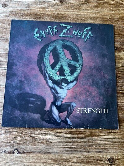 Enuff Z'nuff Strength 1991 Vinyl LP Album