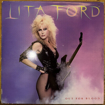 Lita Ford - Out For Blood - Vinyl LP 1983