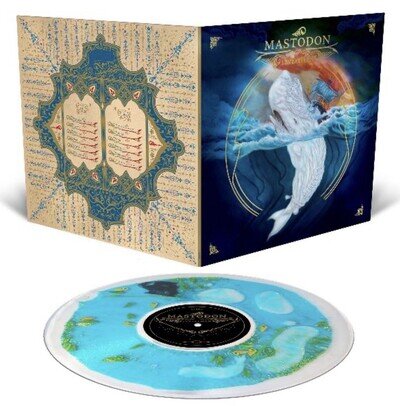 Mastodon Leviathan Deluxe Sea Blue Liquid Filled Vinyl LP New! /269