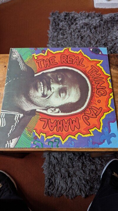 Taj Mahal the Real Thing LP 1971 Live Double Album Blues 1971 S 64386