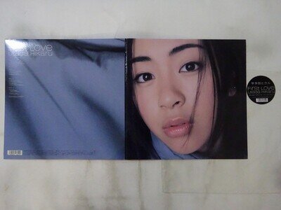 Utada Hikaru First Love Eastworld TOJT-24141~2 Japan shrink VINYL LP