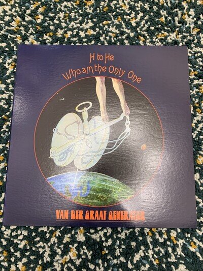 Van der Graaf Generator H to He Who Am the Only One Vinyl Record 180g Audiophile