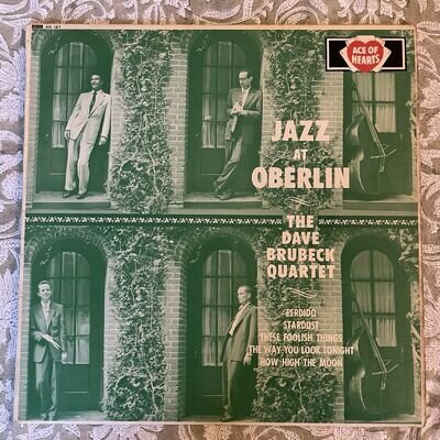 The Dave Brubeck Quartet LP Jazz At Oberlin ACE OF HEARTS UK VG+