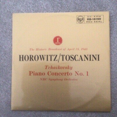 Vladimir Horowitz-The Historic Broadcast Of April 25 1943 -Tchaikovsky