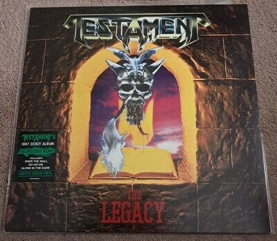 Testament The Legacy Limited Edition Green Vinyl Record 2017 Reissue