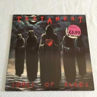 TESTAMENT - SOULS OF BLACK + INNER - 1990 MADE IN GERMANY - EXCELLENT