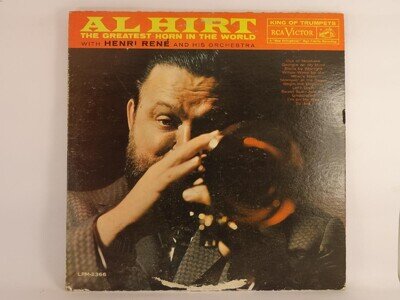 HENRI RENE AND HIS ORCHESTRA AL HIRT - THE GREATEST HORN IN THE WORLD (364) 12 T