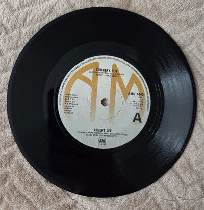 Albert Lee - Country Boy 7 inch Vinyl Record