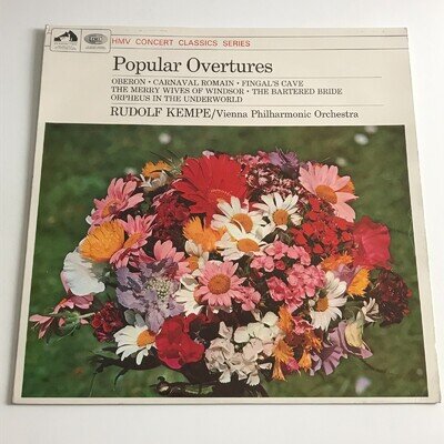 Kempe - Popular Overtures LP Vinyl Record (Vienna Phil) - HMV SXLP 30077 EX/VG+
