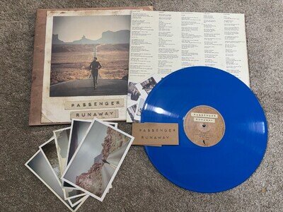 Passenger Limited Edition Vinyl with Blue Vinyl and Collectors Post Cards New