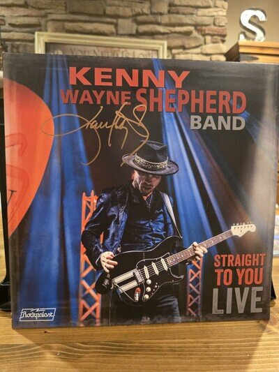 Kenny Wayne Shepherd Band - Straight To You Live (2020) 2 LP Red Vinyl SIGNED NM