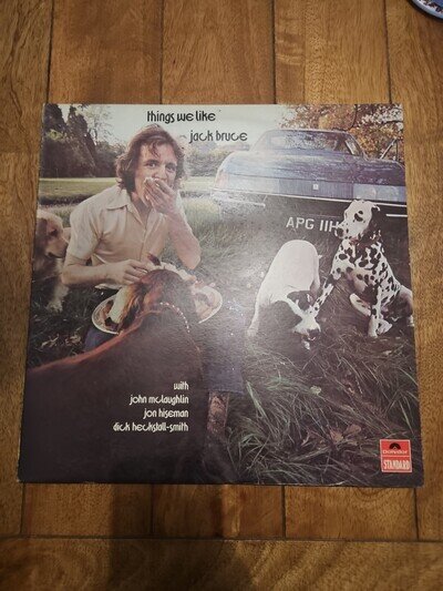 Jack Bruce Things We Like Vinyl LP UK Polydor 2343 033 (1970)