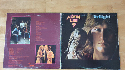 Alvin Lee & Co "In Flight (2 Lp's) 1st UK Press1974 ~ Chrysalis CTY 1069 ~ EX/VG