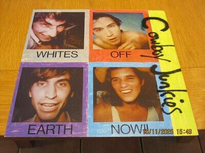 COWBOY JUNKIES - 'WHITES OFF EARTH NOW !!!' 1986 ALBUM. EXCELLENT CONDITION.