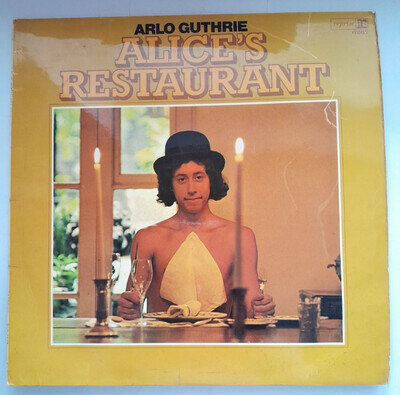 Arlo Guthrie – Alice's Restaurant - LP - Reprise - 1967 - Steamboat Label - VG