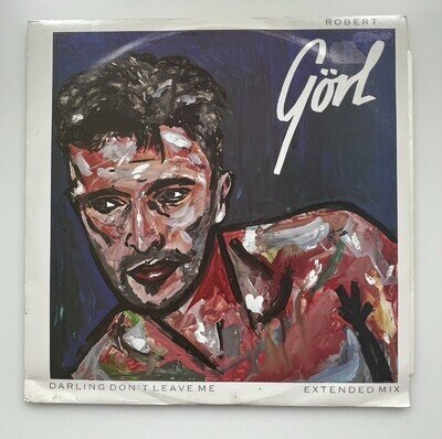 ROBERT GORL DARLING DONT LEAVE ME 12” Mute Records Annie Lennox Vinyl