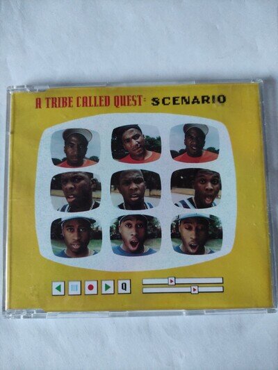 A TRIBE CALLED QUEST - Scenario (reissue) - CD Rare Single 8x Remixes