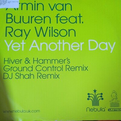 Armin van Buuren Feat. Ray Wilson - Yet Another Day (12") (VG)