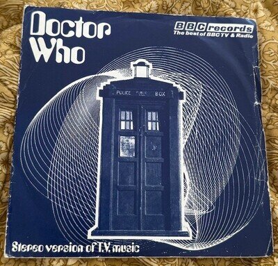 BBC Radiophonic Workshop - Dr Who (stereo version)/Reg - Org 1973 45 in P/S