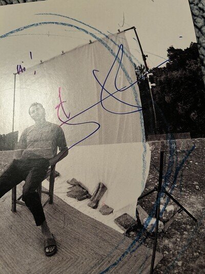 Ben Howard Collections From The Whiteout. Clear Vinyl 2x12" LP Album Hand Signed