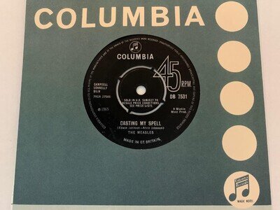 MEASLES Casting My Spell / Bye Birdie Fly MOD BEAT 1965 Columbia DB7531 VG+