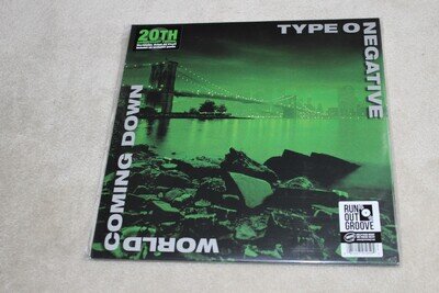 Type O Negative - World Coming Down 20th Anniversary Green/Black (LP 2019/2020)