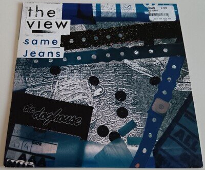 THE VIEW - SAME JEANS BLUE VINYL 45. PLAYS EXCELLENT.LC03234. 2007.