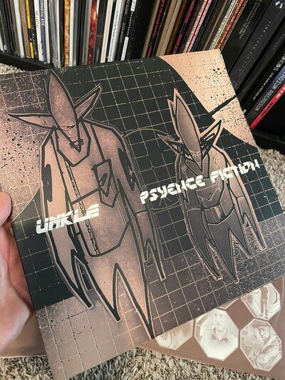1998 UNKLE Psyence Fiction Vinyl Record DJ Shadow