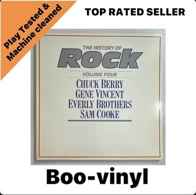 The History Of Rock~ Chuck Berry (Volume Four ) - Double Vinyl LP EX / EX Con