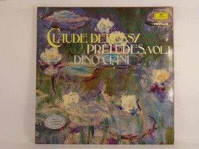 CLAUDE DEBUSSY PRELUDES (373) 12 Track LP including Picture Sleeve POLYDOR
