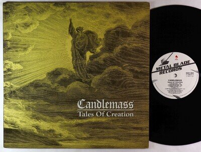 Candlemass - Tales Of Creation LP - Metal Blade OG Press VG++