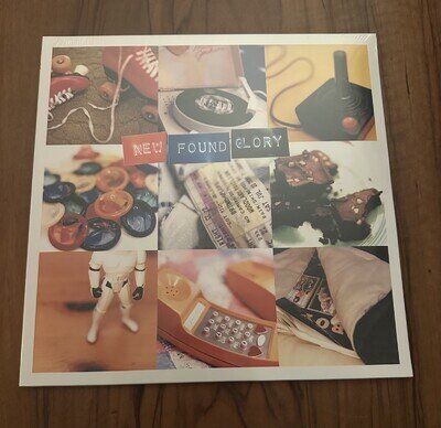 New Found Glory - Self-titled Cloudy BLUE color vinyl LP Rare, BRAND NEW SEALED