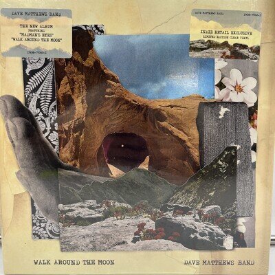 Dave Matthews Band - Walk Around The Moon LP 2023 Indie Clear Vinyl! SEALED/NEW