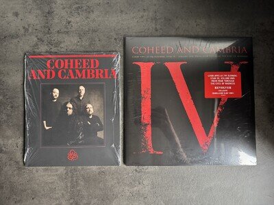 COHEED AND CAMBRIA GOOD APOLLO IM BURNING STAR IV Vol One 1000 Translucent Ruby