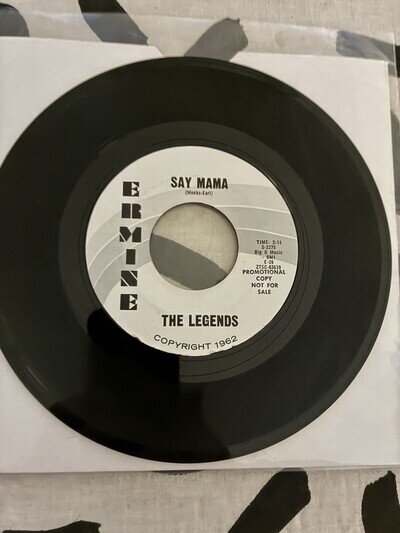 The Legends Say Mana Ermine Promo Original Rockabilly 45