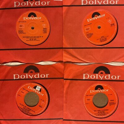 JOB LOT - 21 x 7” THE BEE GEE’S & ANDY GIBB - ALL LISTED