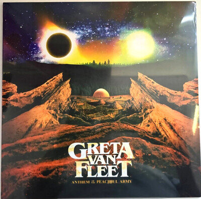 Greta Van Fleet Anthem Of The Peaceful Army LP Album vinyl record 2018 rock