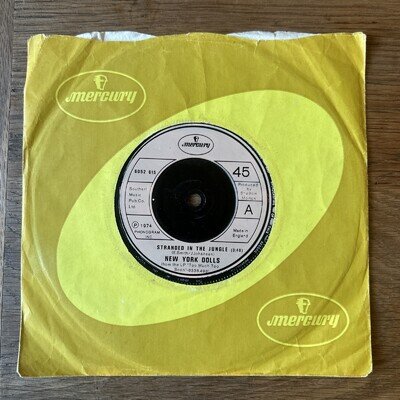 Glam Rock New York Dolls ‎– Stranded In The Jungle Mercury ‎– 6052 615