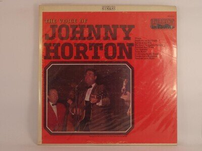 JOHNNY HORTON THE VOICE OF JOHNNY HORTON (329) 10 Track LP including Picture Sle